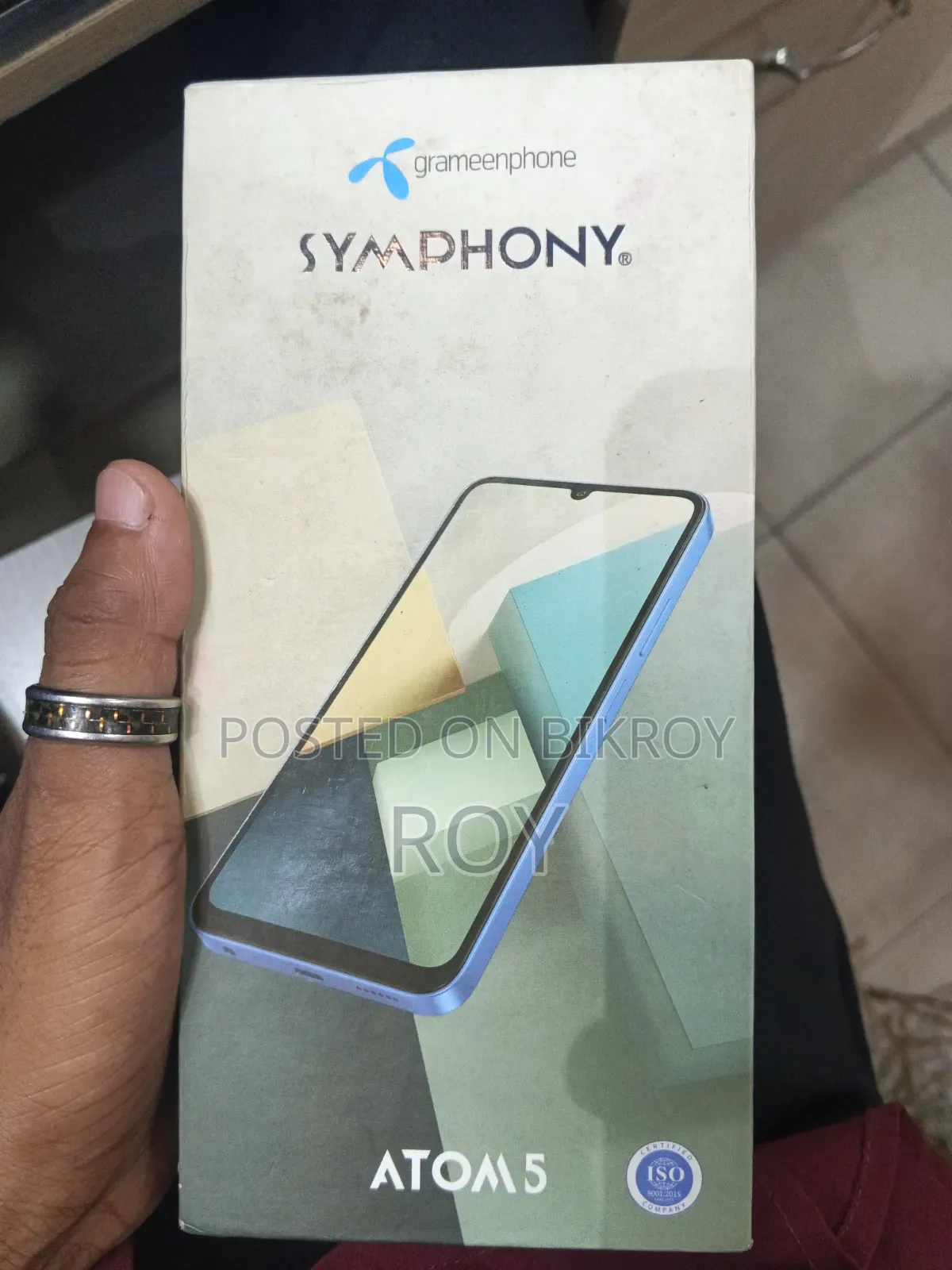 সিমফনি এটম ৫ ৬৪ জিবি কালো