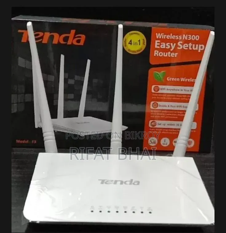 Tender F3 Router