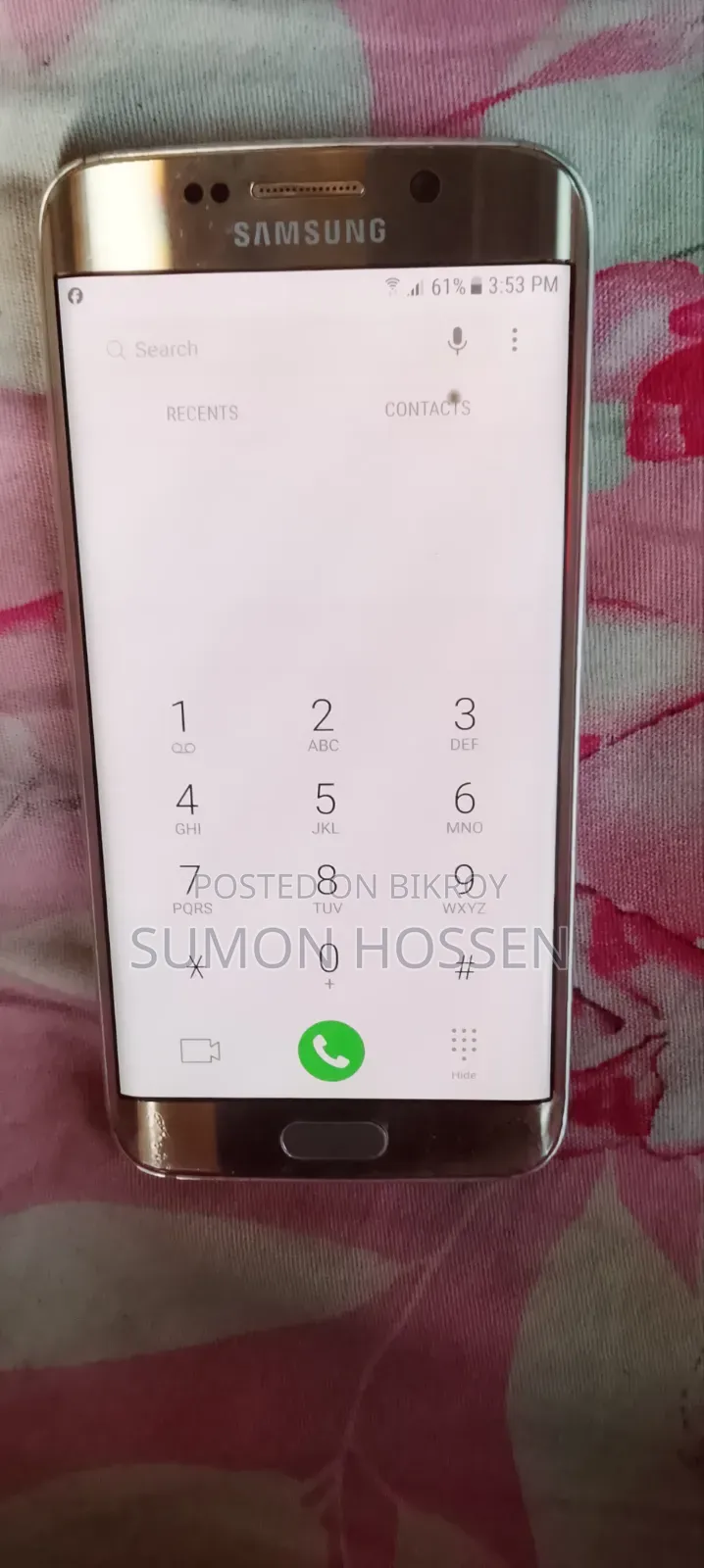 স্যামসাং গ্যালাক্সি এস৬ এজ ৩২ জিবি ব্ল্যাক