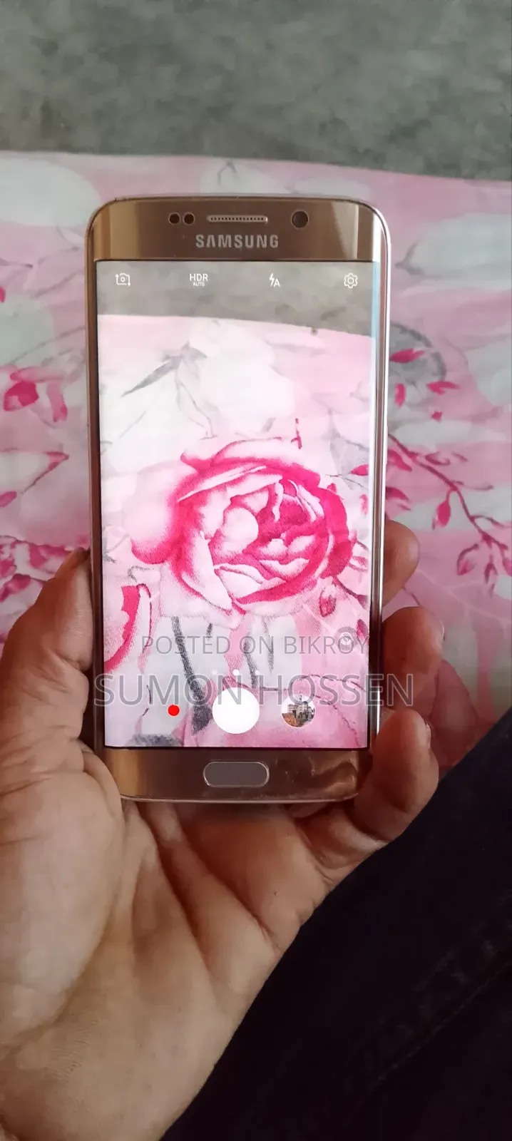স্যামসাং গ্যালাক্সি এস৬ এজ ৩২ জিবি ব্ল্যাক