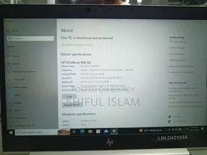 Laptop HP EliteBook 840 G6 8GB Intel Core i5 SSD 256GB