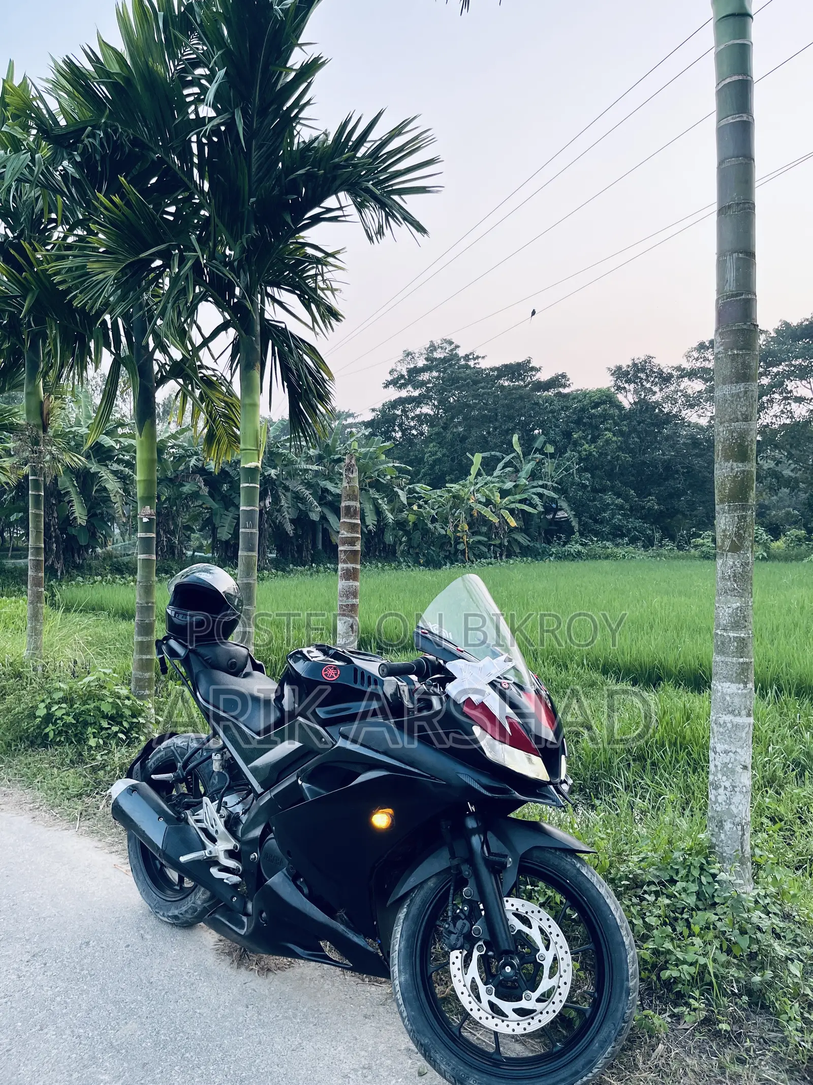 Yamaha R15 V3 2023 Black