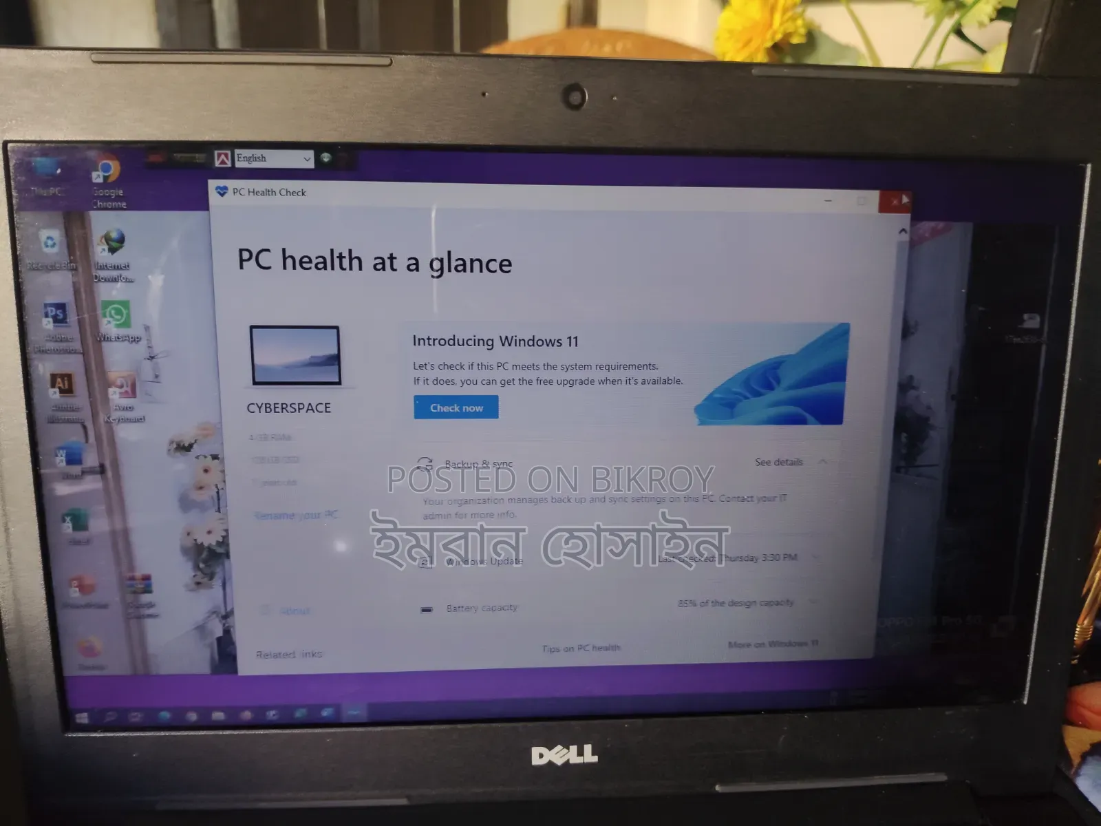 Laptop Dell Chromebook 11 4GB Intel Core i3 SSD 128GB