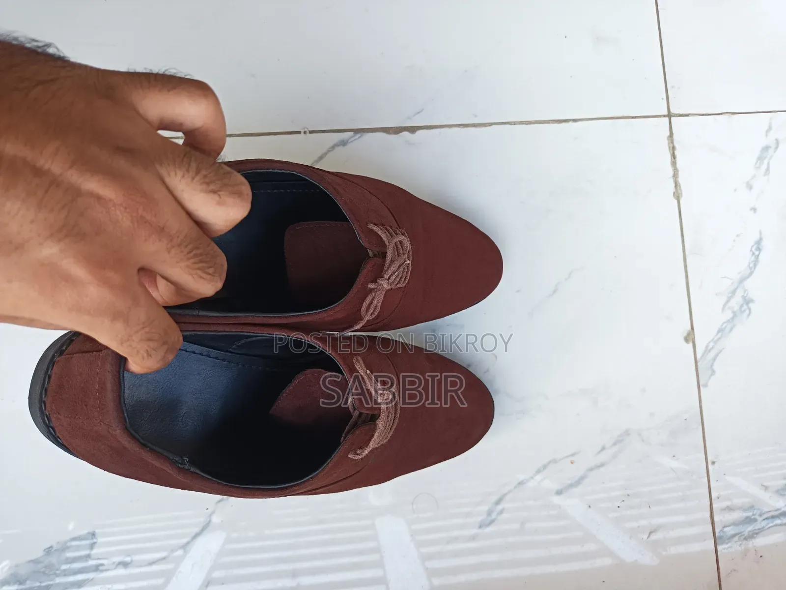 Shoes will be sold.