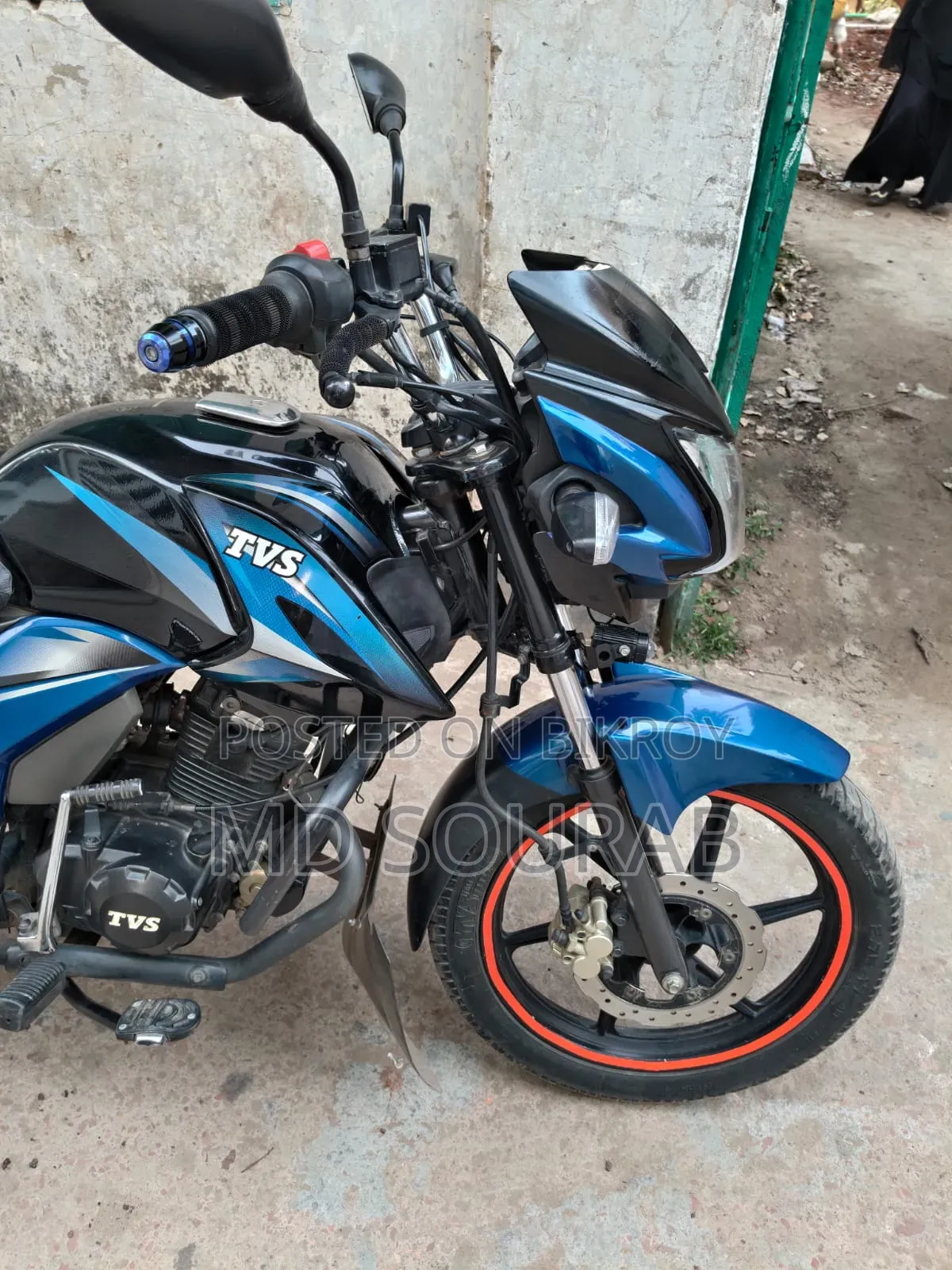 টিভিএস স্ট্রাইকার ১২৫ ২০২২ ব্লু