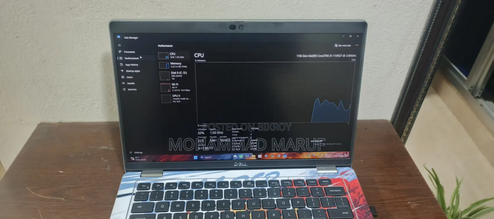 Laptop Dell Latitude 5420 8GB Intel Core i5 SSD 256GB