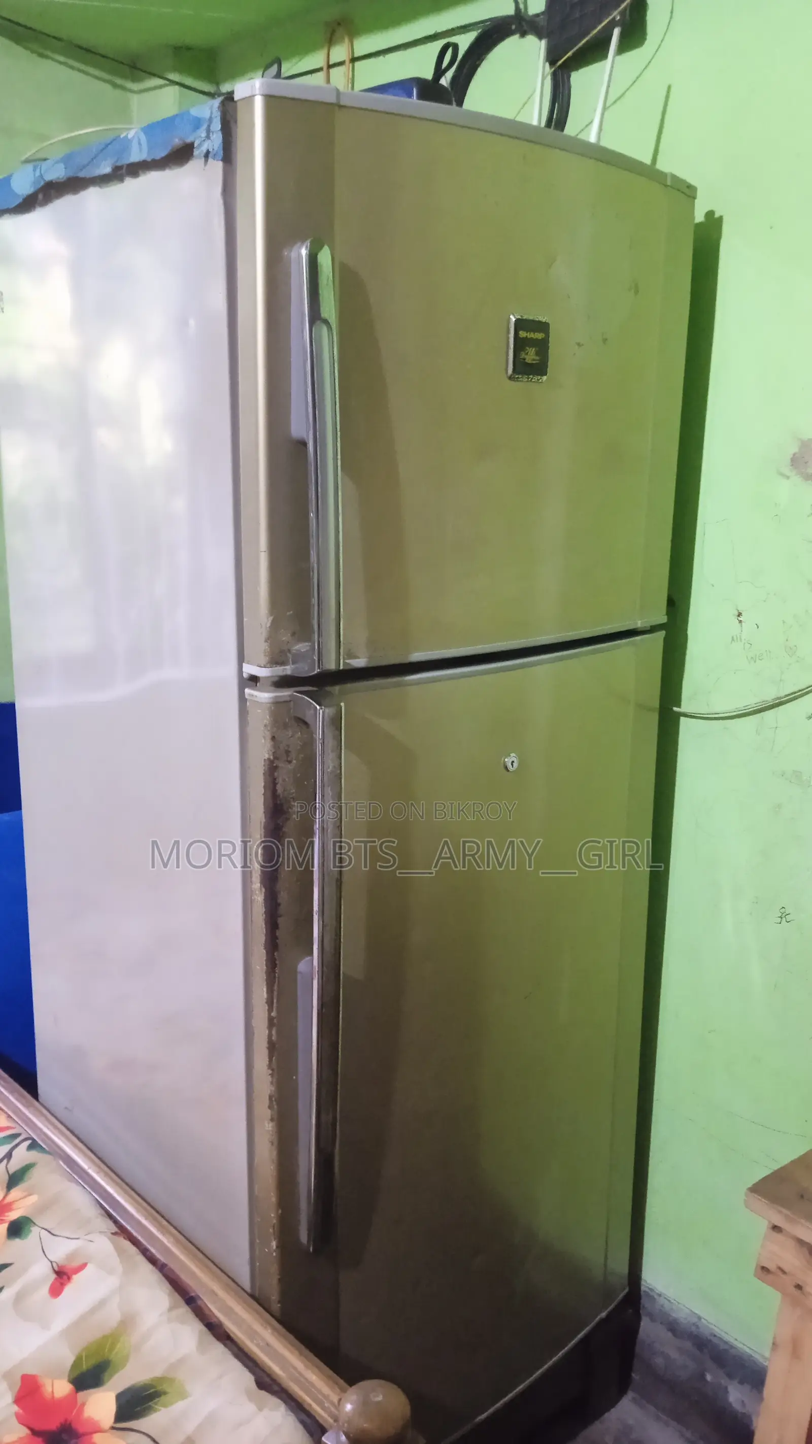 Sharp 303L Fridge SJ-EK27L-SL Made in Thailand - Full Fresh