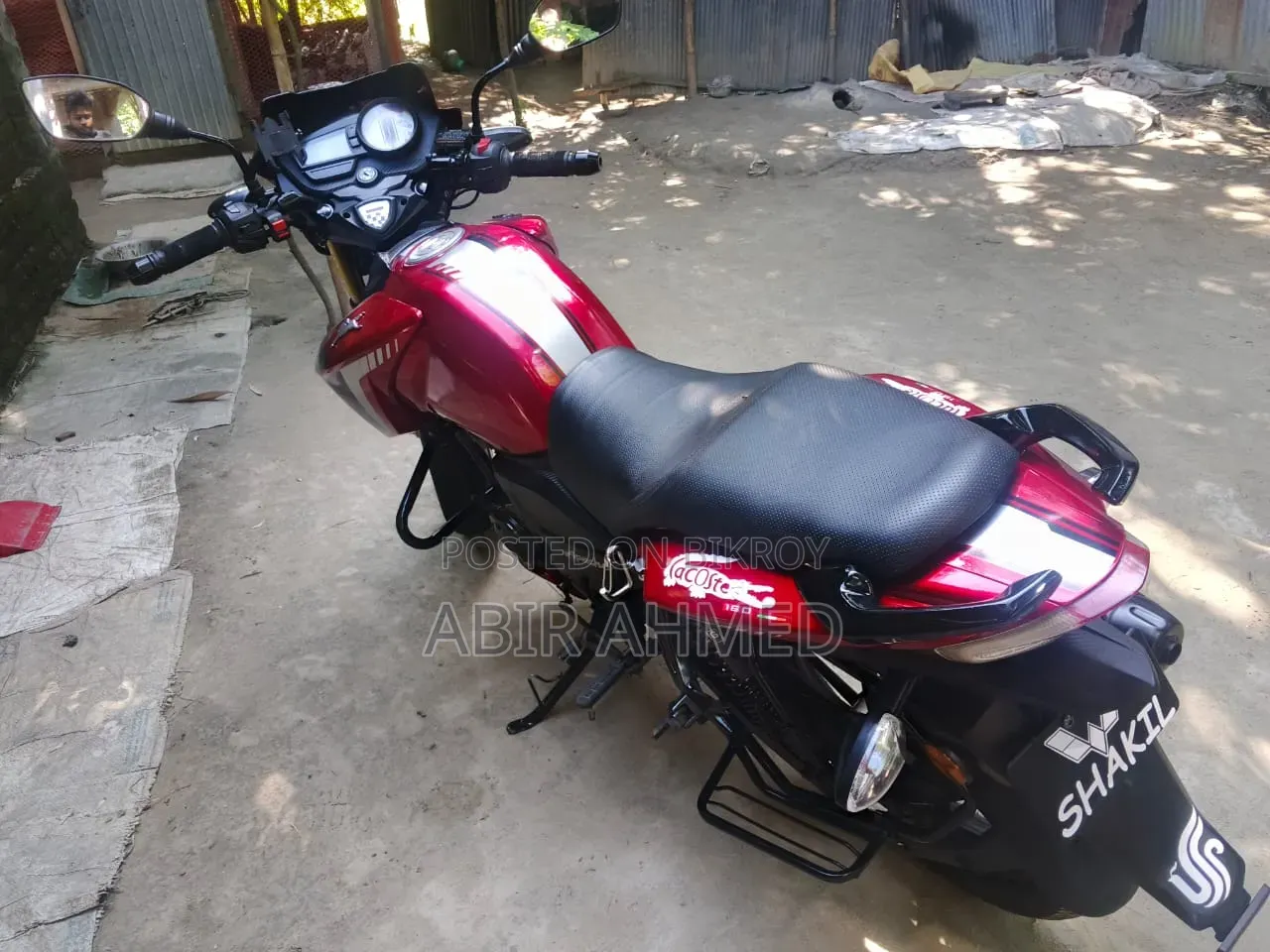 TVS Apache 180 RTR 2021 Red