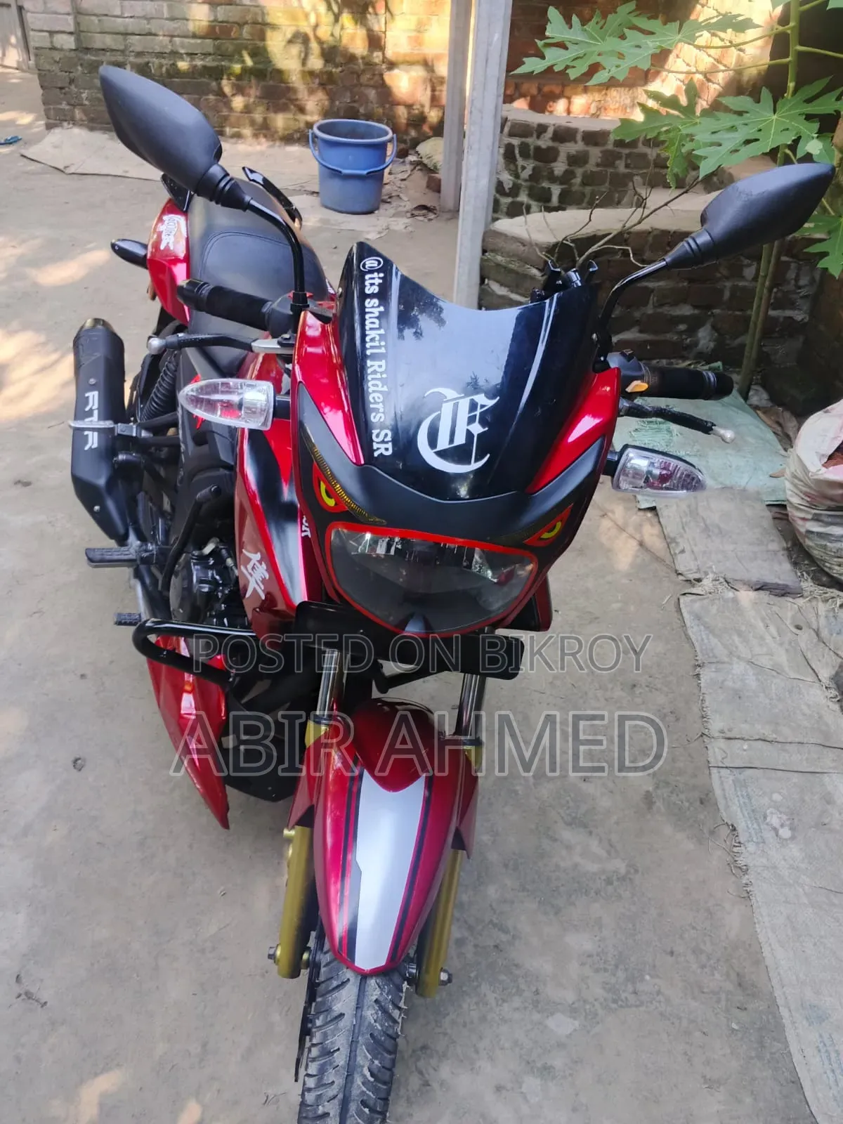 TVS Apache 180 RTR 2021 Red