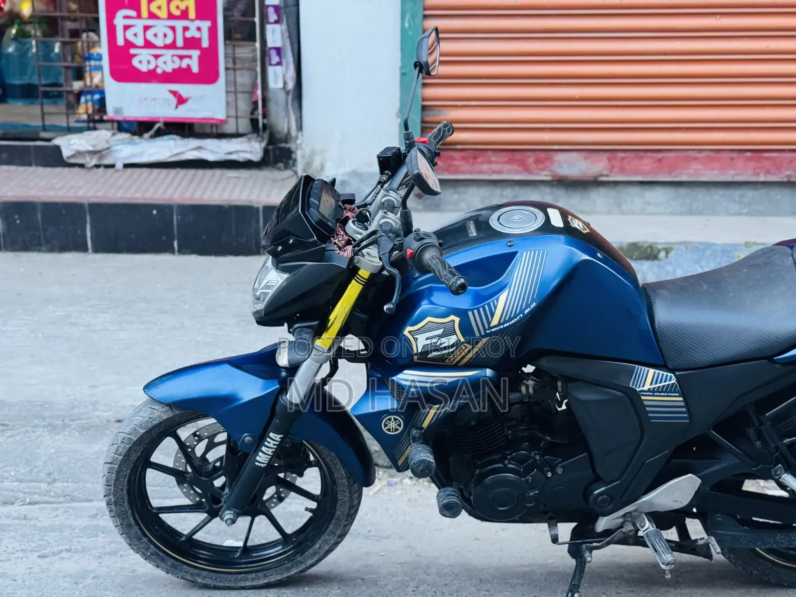 ইয়ামাহা এফজেডএস ভি২ ২০২১ ব্লু