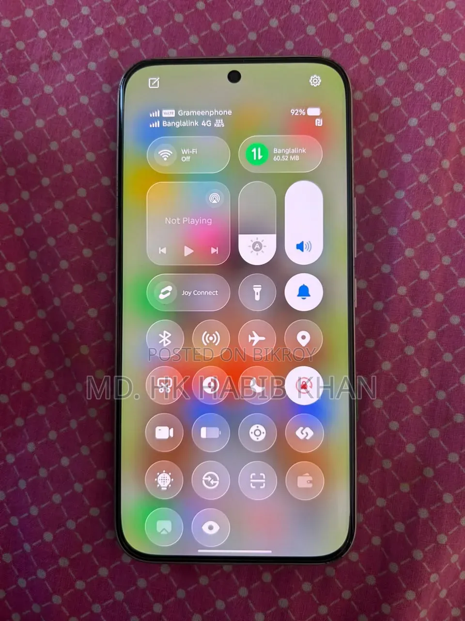 ইনফিনিক্স নোট এজ ২৫৬ জিবি সিলভার