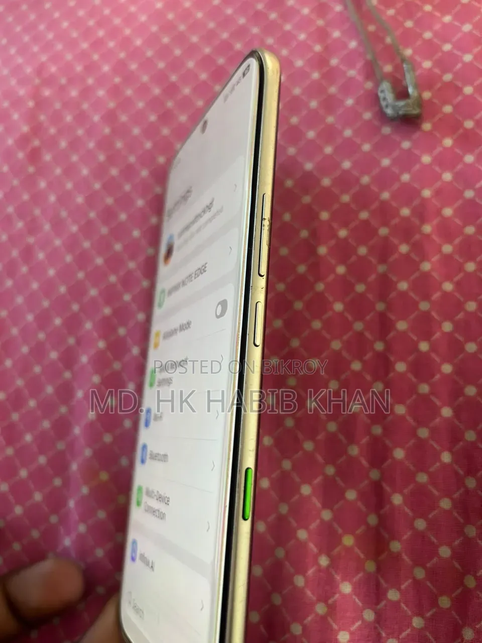 ইনফিনিক্স নোট এজ ২৫৬ জিবি সিলভার