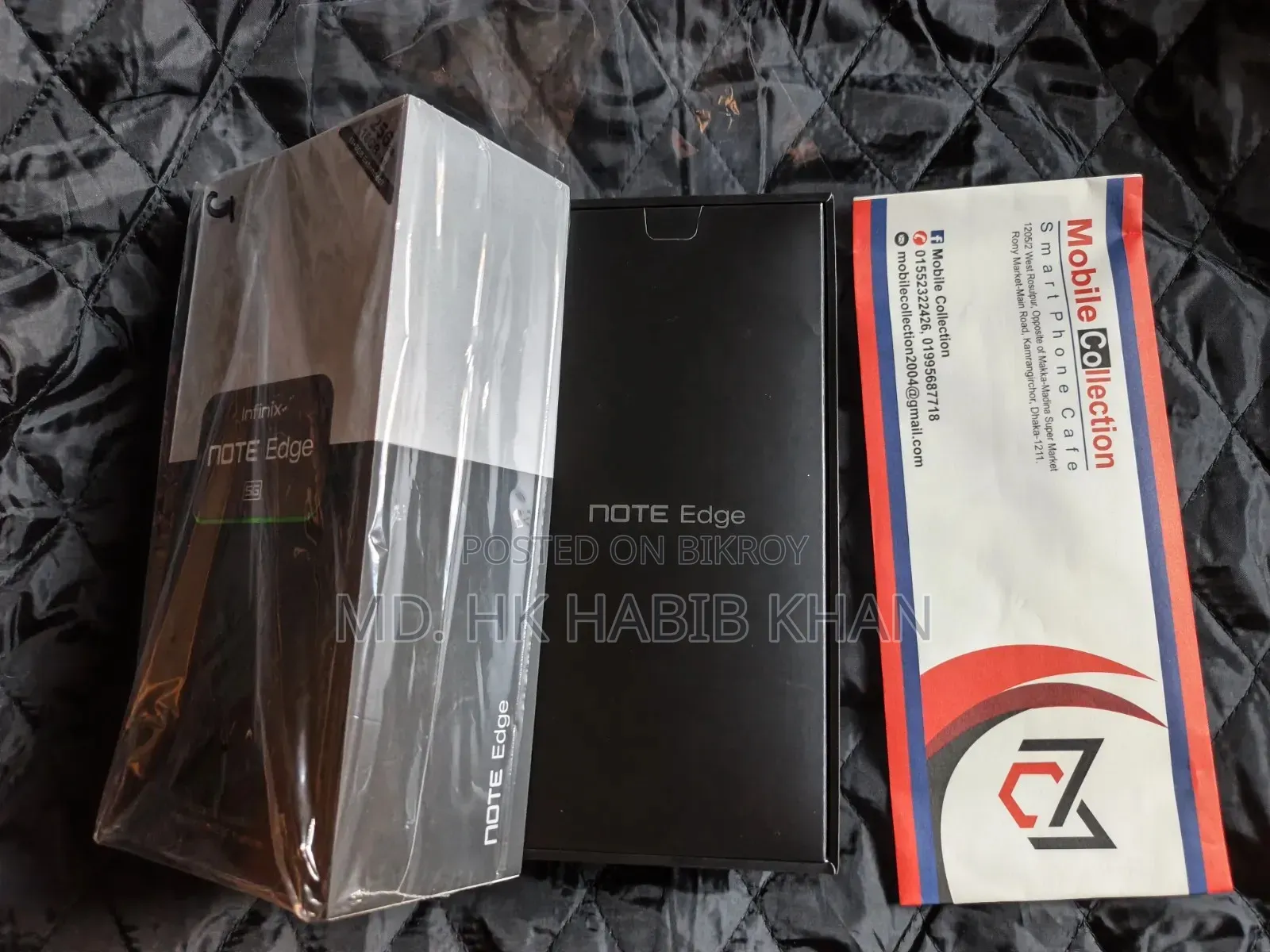 ইনফিনিক্স নোট এজ ২৫৬ জিবি সিলভার