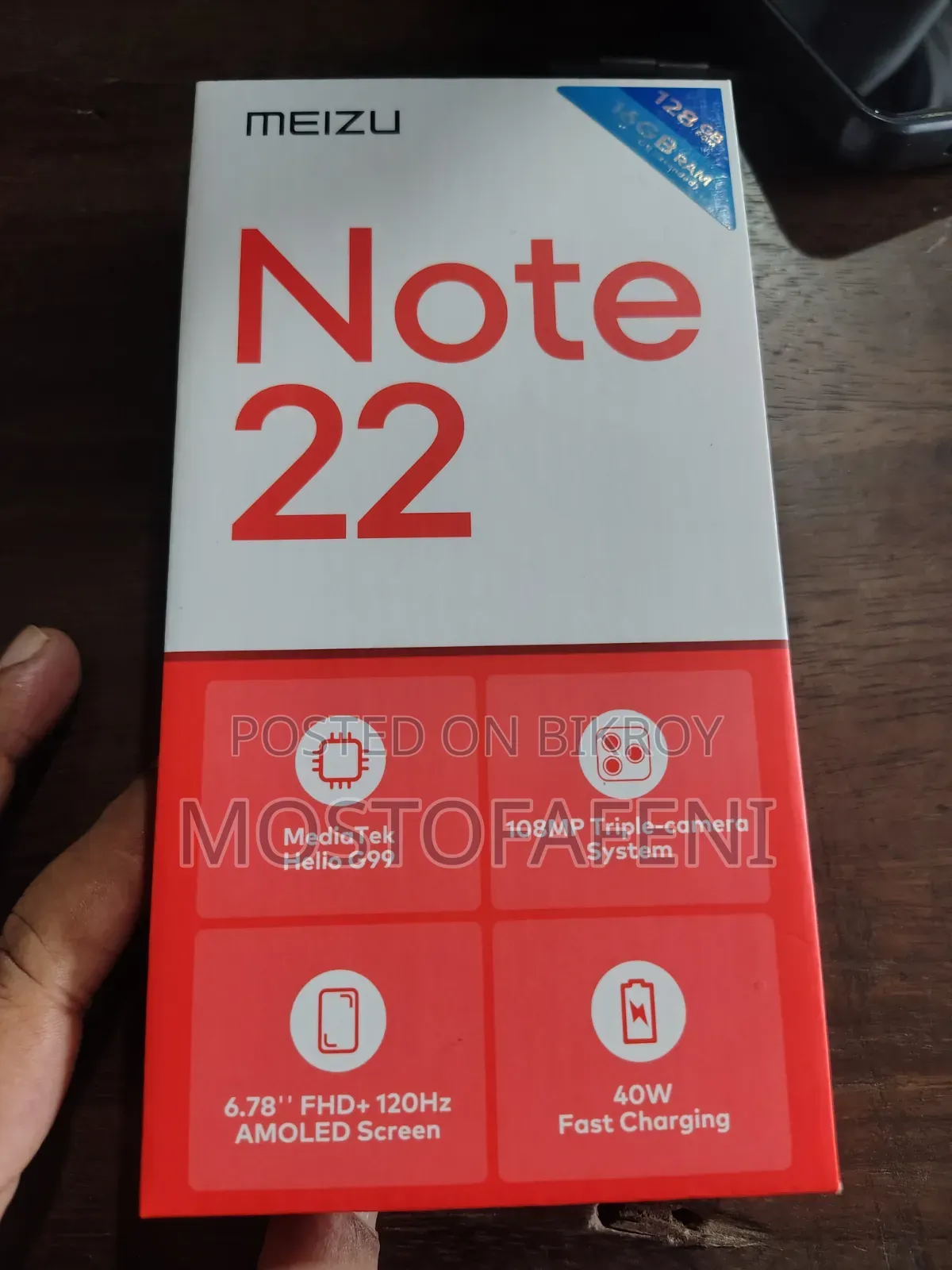 New Meizu M22 128 GB Graphite