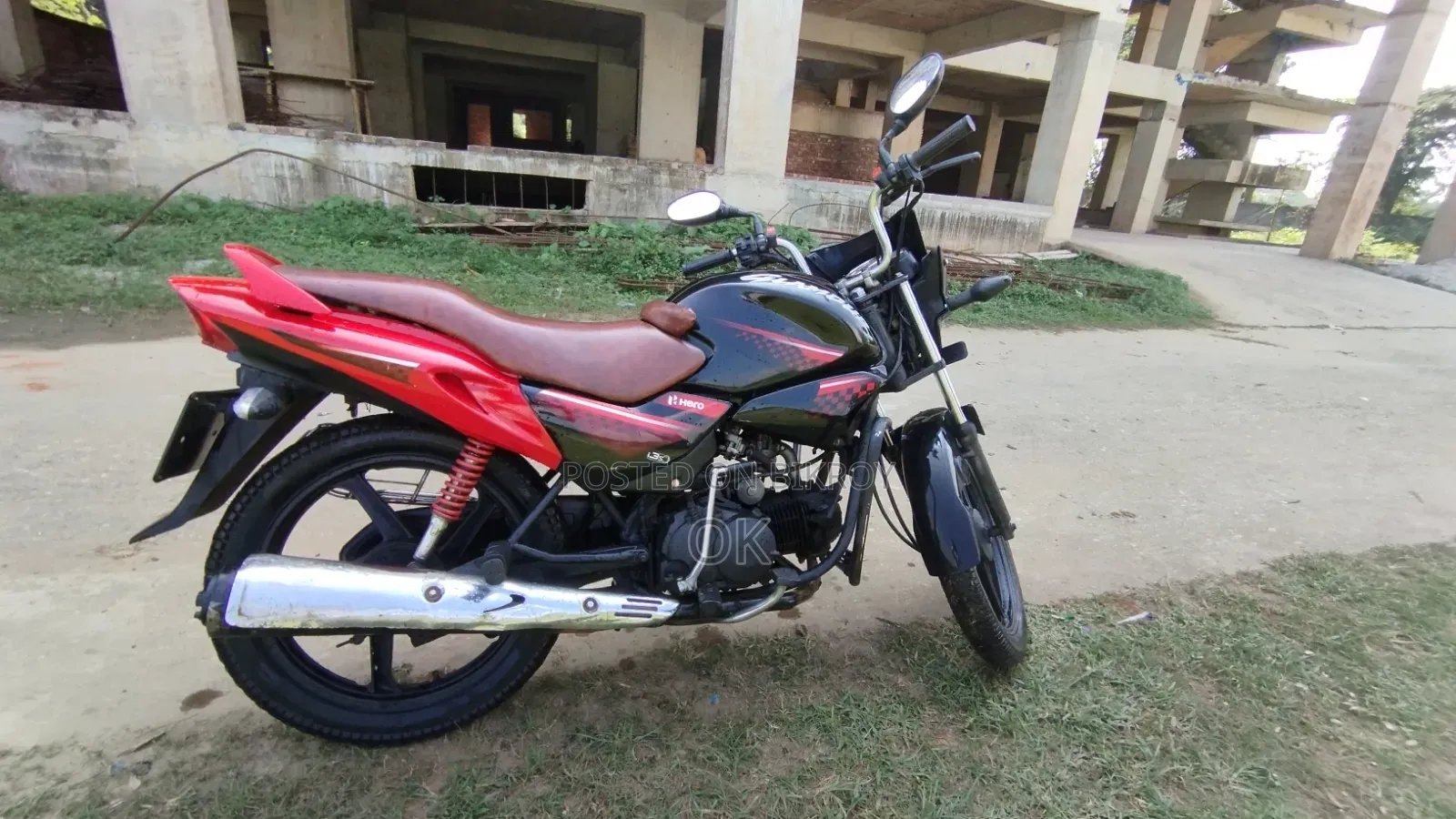 হিরো গ্ল্যামার বিএস৩ ২০১৮ রেড