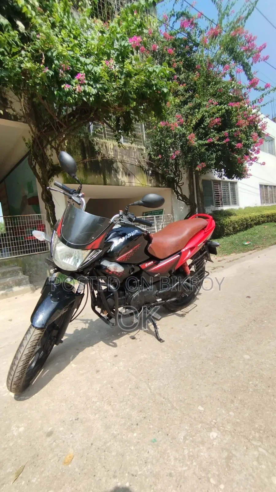 হিরো গ্ল্যামার বিএস৩ ২০১৮ রেড
