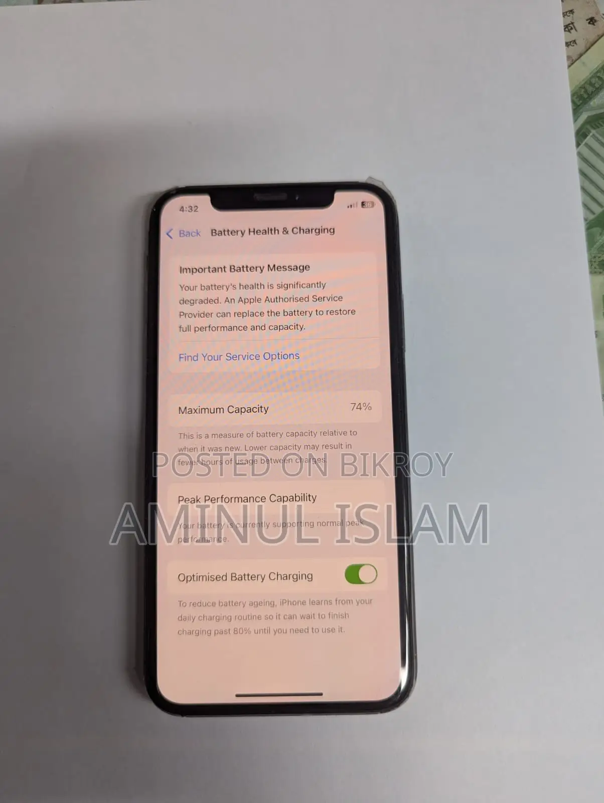 Apple iPhone XS 256 GB Black
