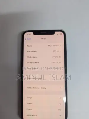 Apple iPhone XS 256 GB Black