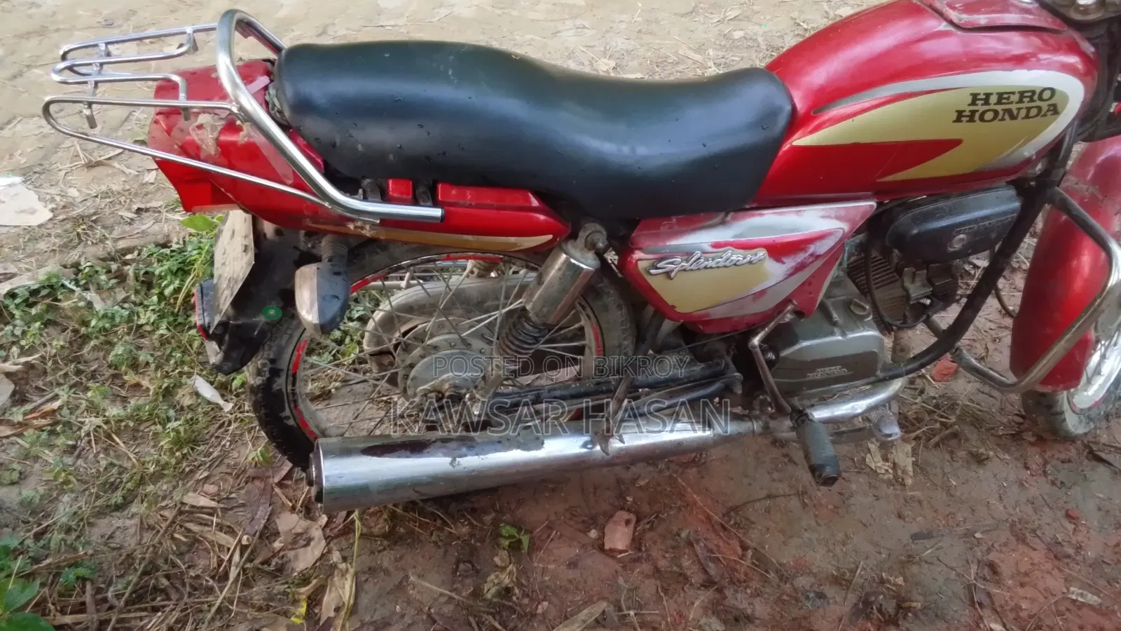 হিরো স্প্লেন্ডার প্লাস ২০০৭ রেড