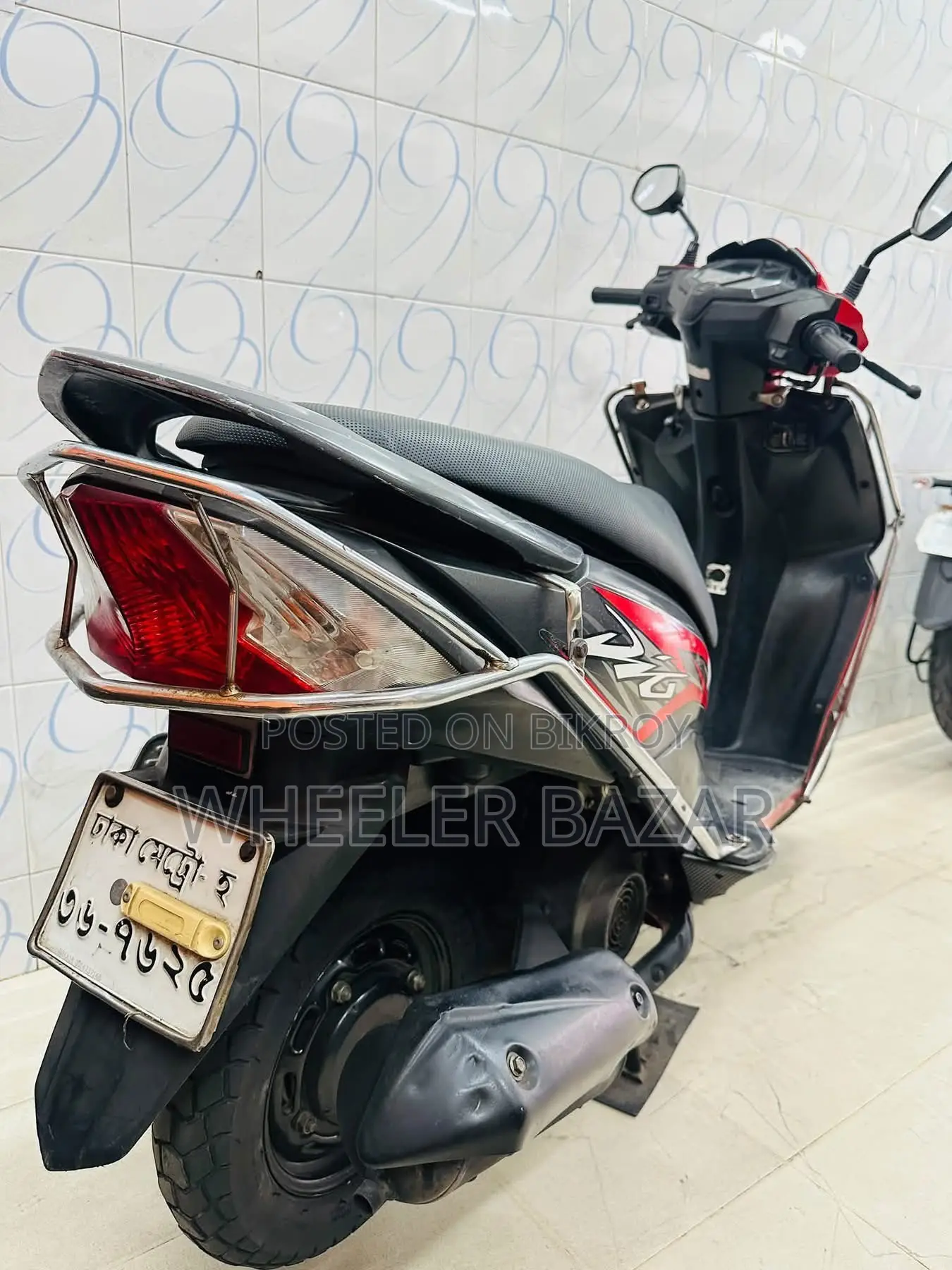 হোন্ডা ডিও ২০২১ লাল