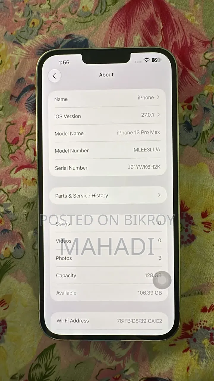 Apple iPhone 13 Pro Max 128 GB White