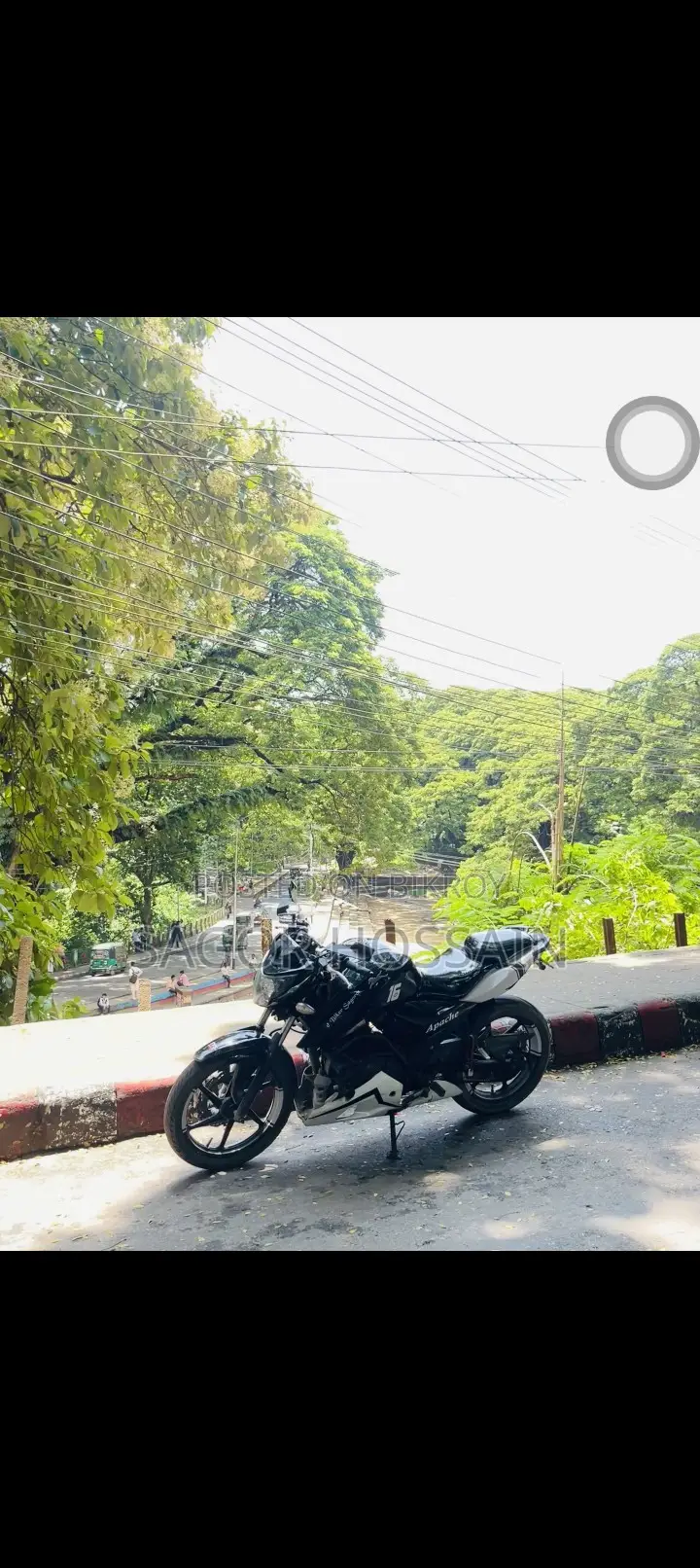 TVS Apache 160 4V 2019 Black