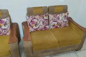 5 Seater Fabric Sofa Set (2+2+1)