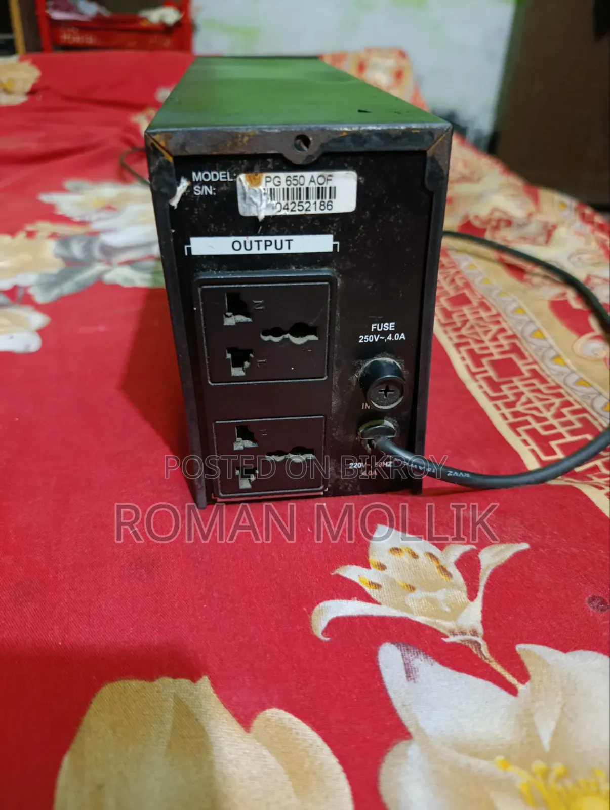 UPS 650VA 12 Volt