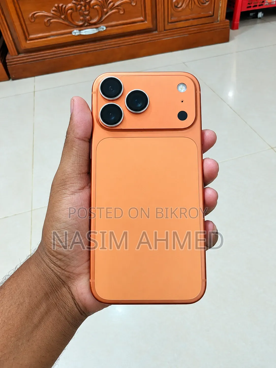 অ্যাপল আইফোন ১৭ প্রো ম্যাক্স ২৫৬ জিবি কমলা