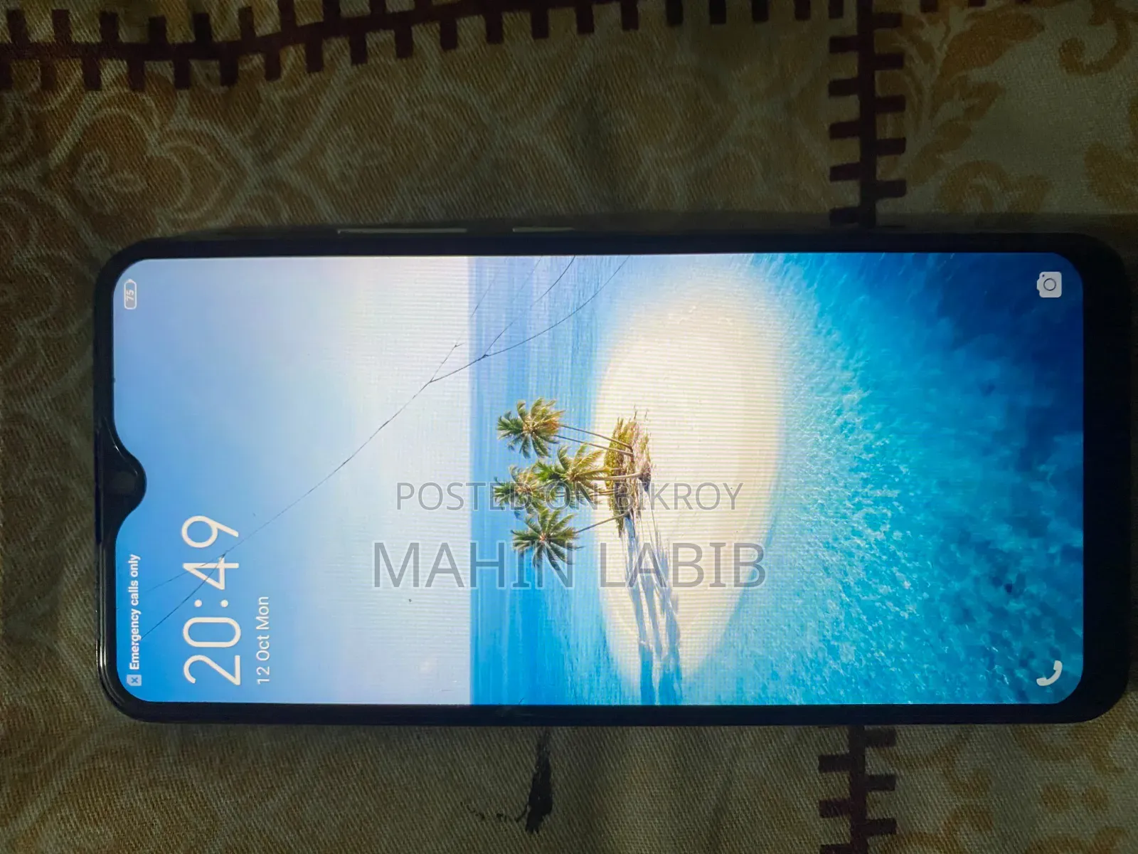 Vivo Y17 256 GB Blue