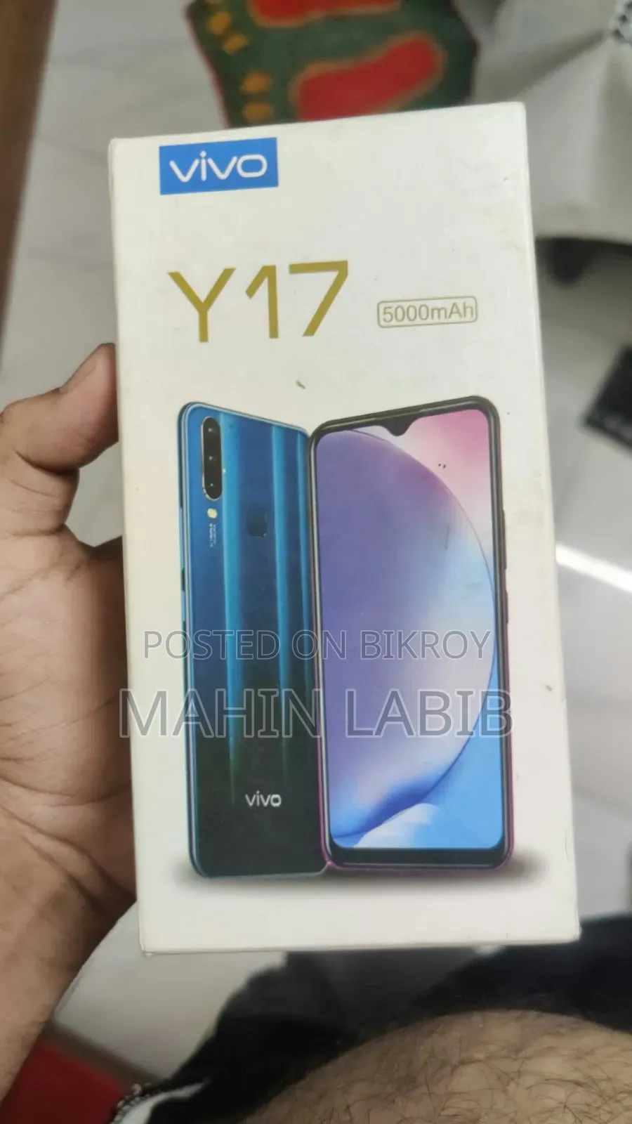 Vivo Y17 256 GB Blue