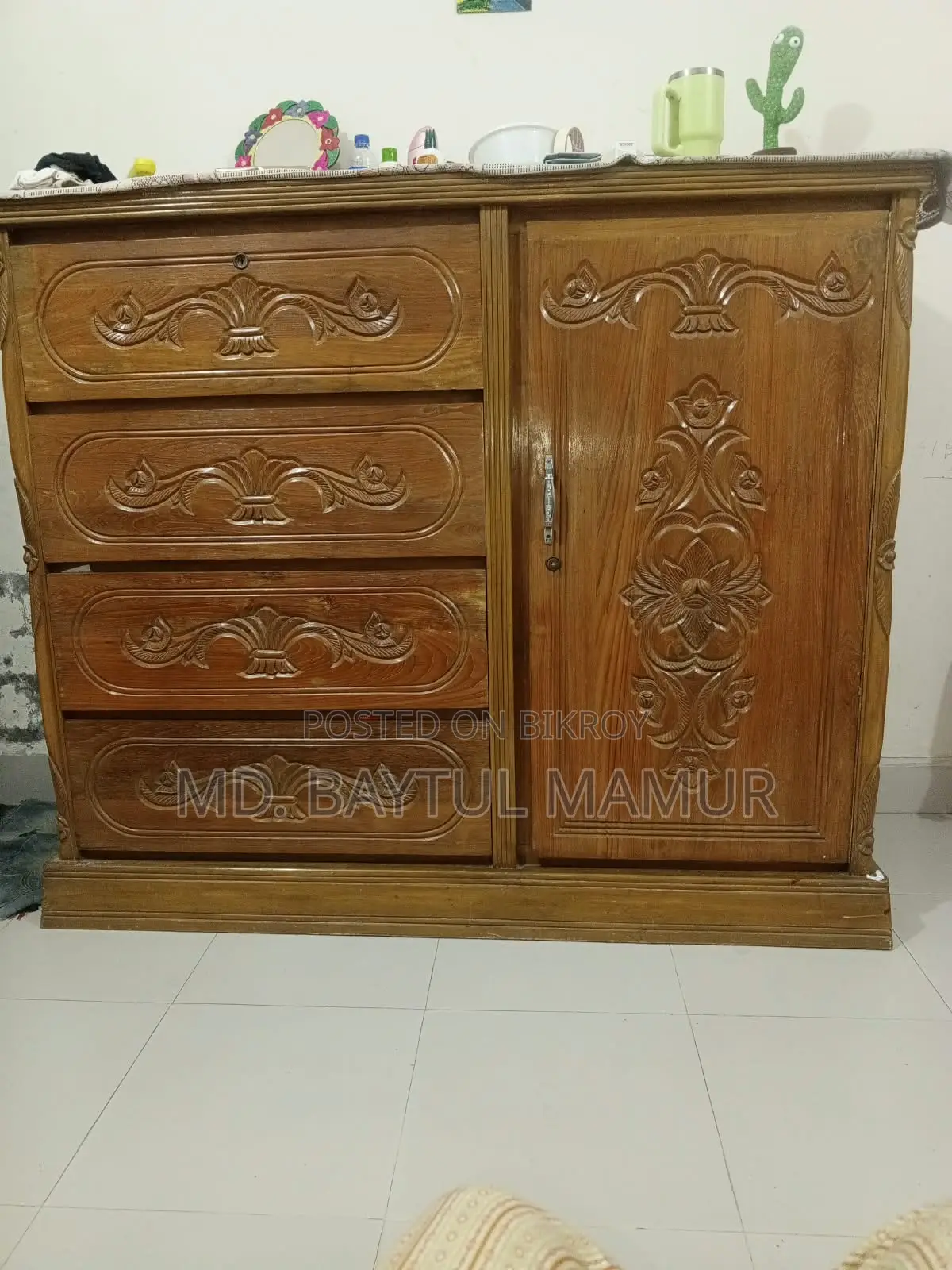 চিটাগাং সেগুন কাঠের ওয়্যারড্রব/Waredrobes বিক্রি হবে