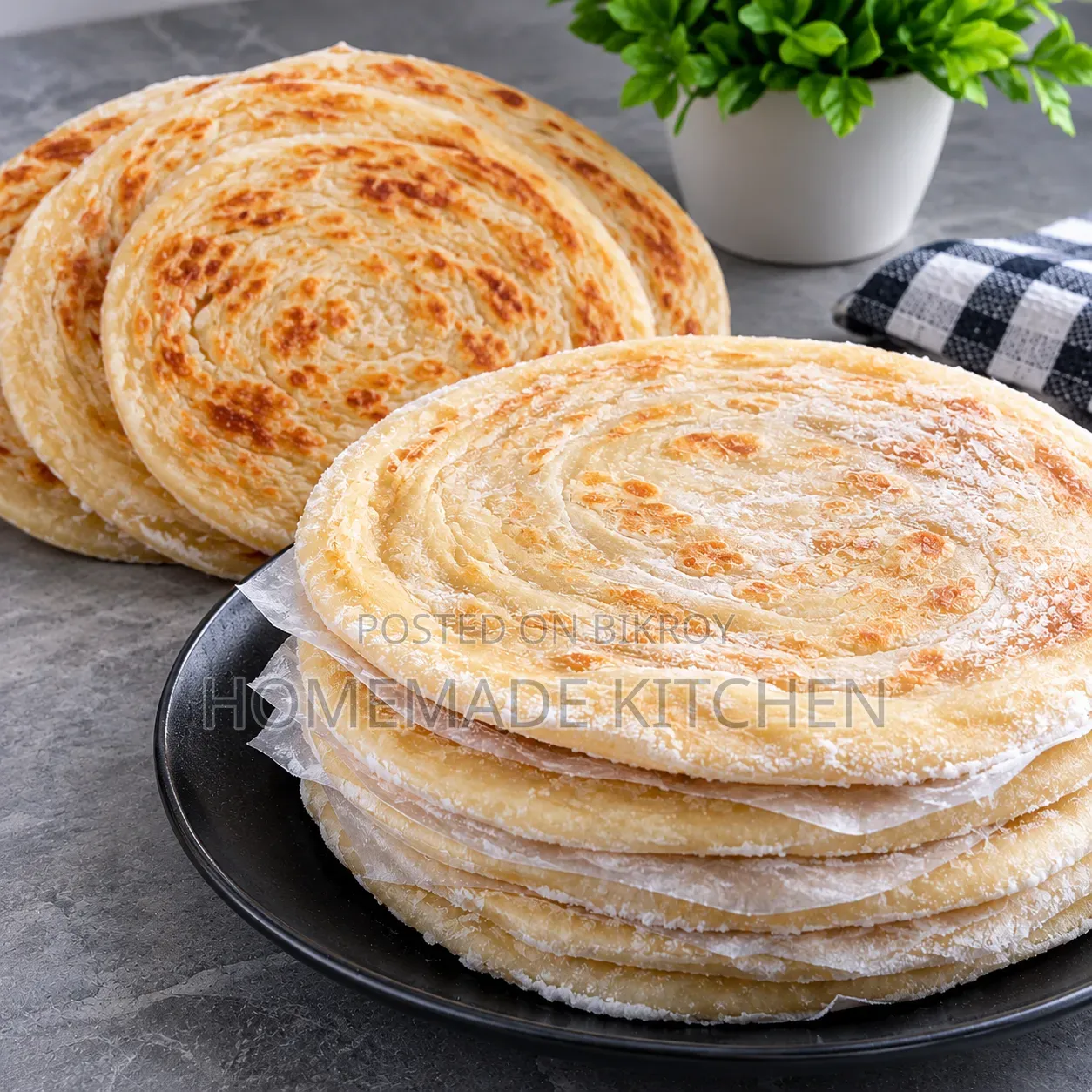 ঘরোয়া ফ্রজেন পরোটা