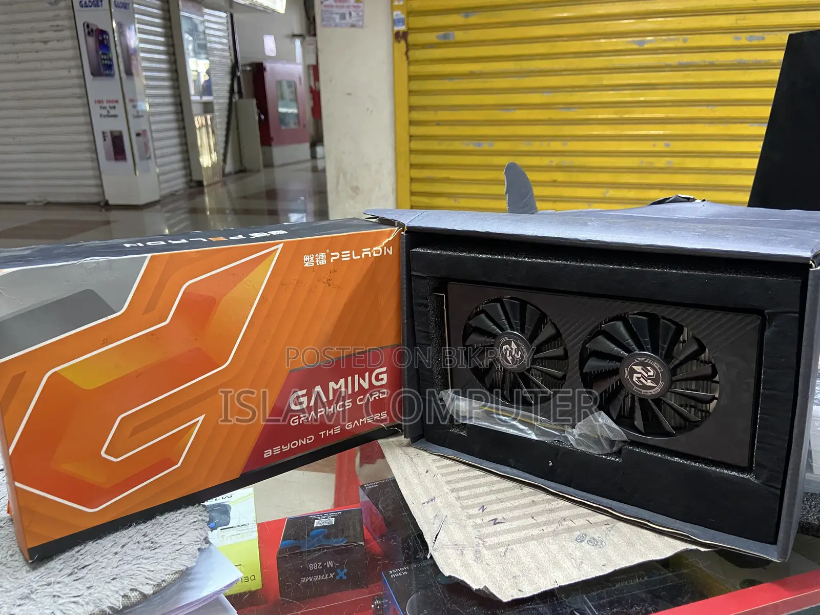 PELADN RX 580 8G 256Bit Dual Fans Gaming Graphics Card