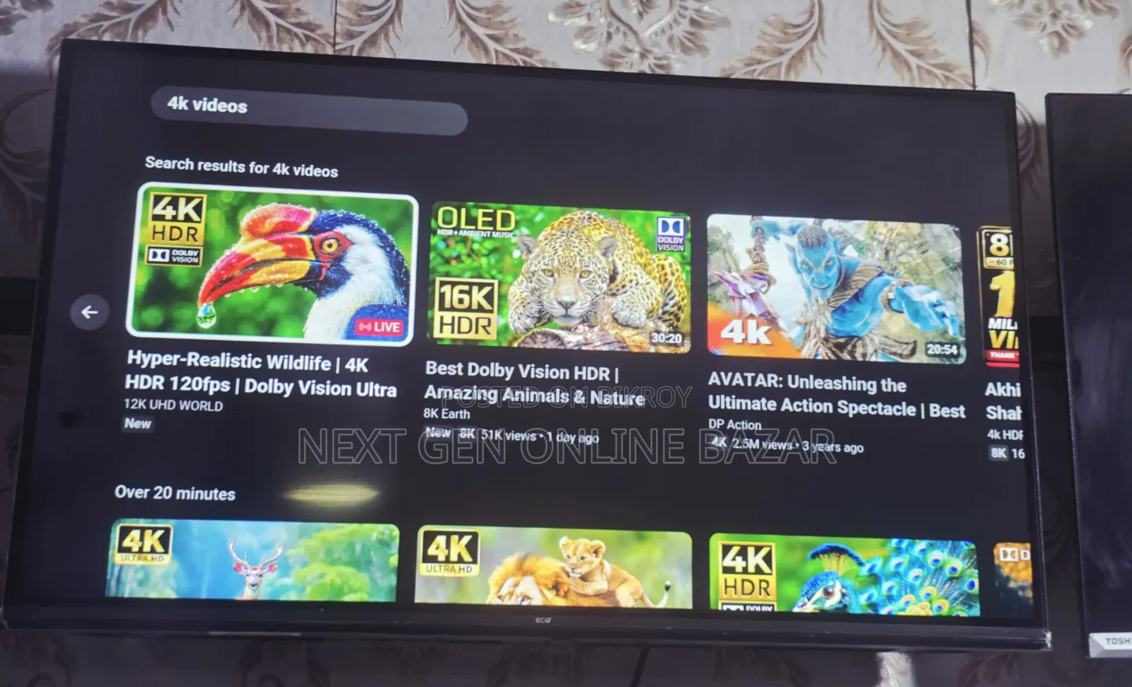 Eco+ 32" Voice TV (রিপ্লেসমেন্ট গ্যারান্টি)