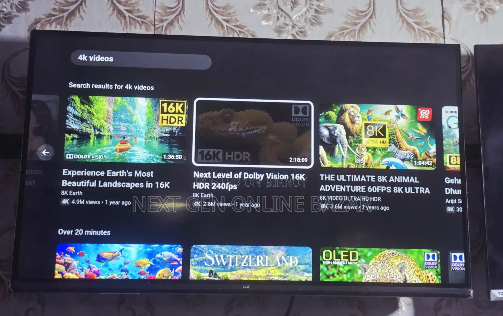 Eco+ 32" Voice TV (রিপ্লেসমেন্ট গ্যারান্টি)