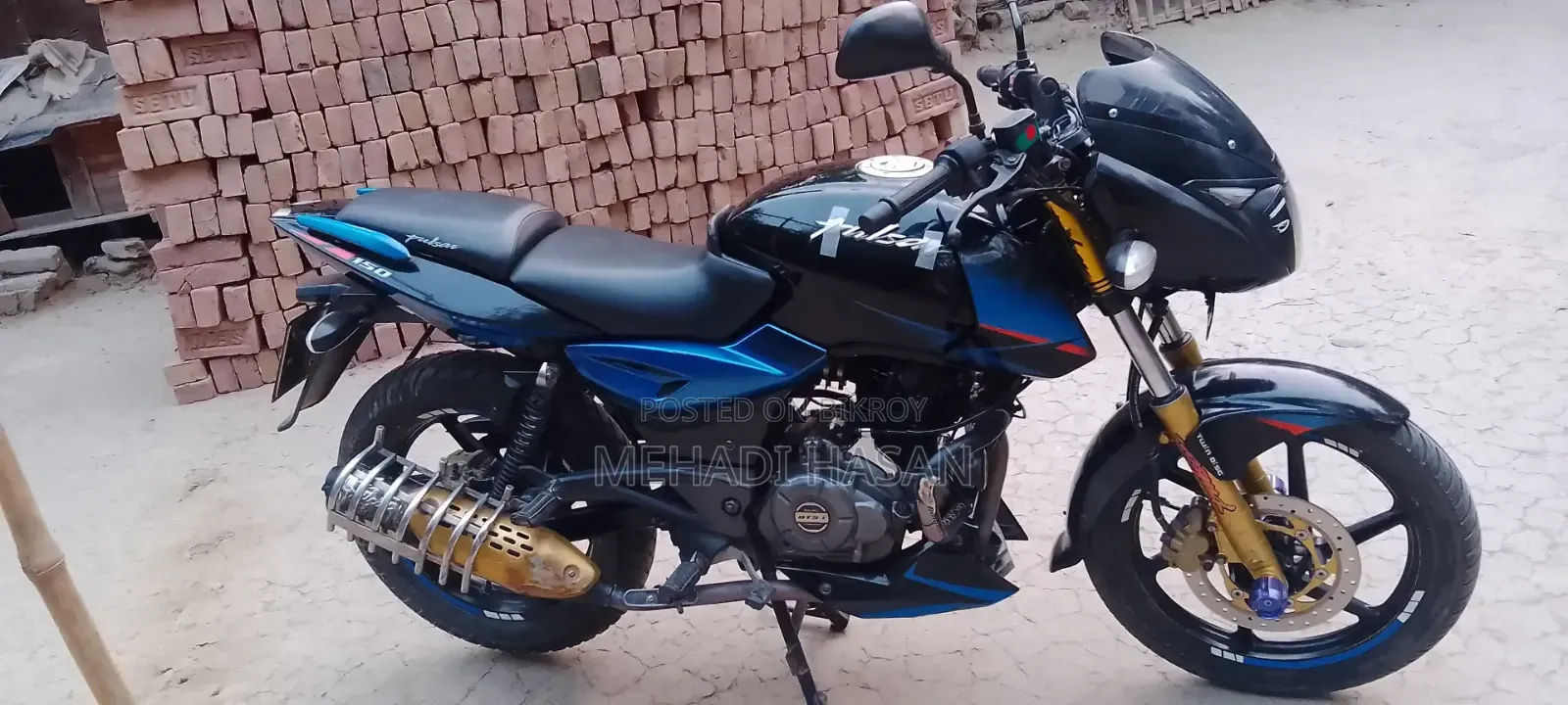 Bajaj Pulsar 150 2019 Blue