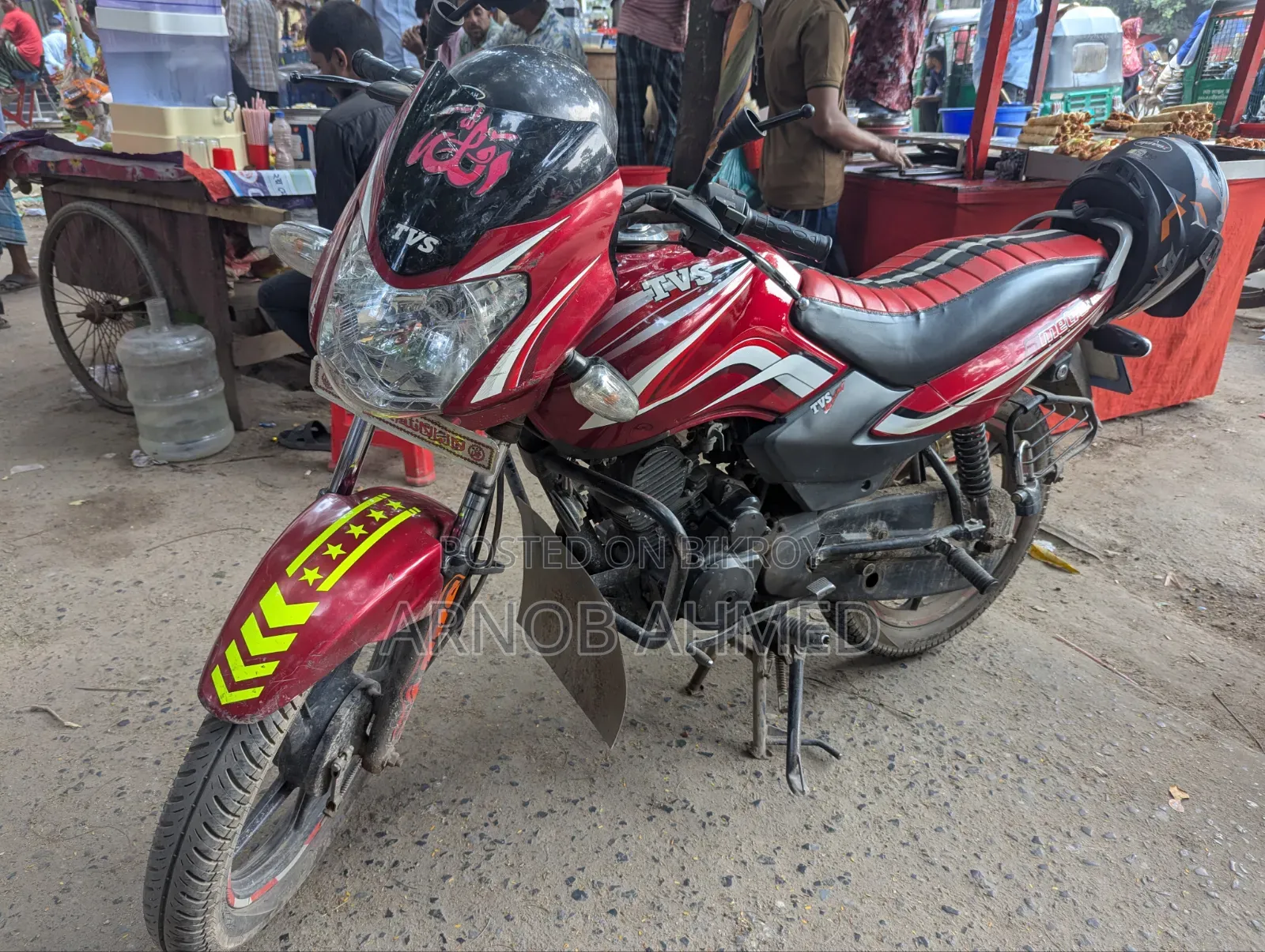TVS Metro 2018 Red