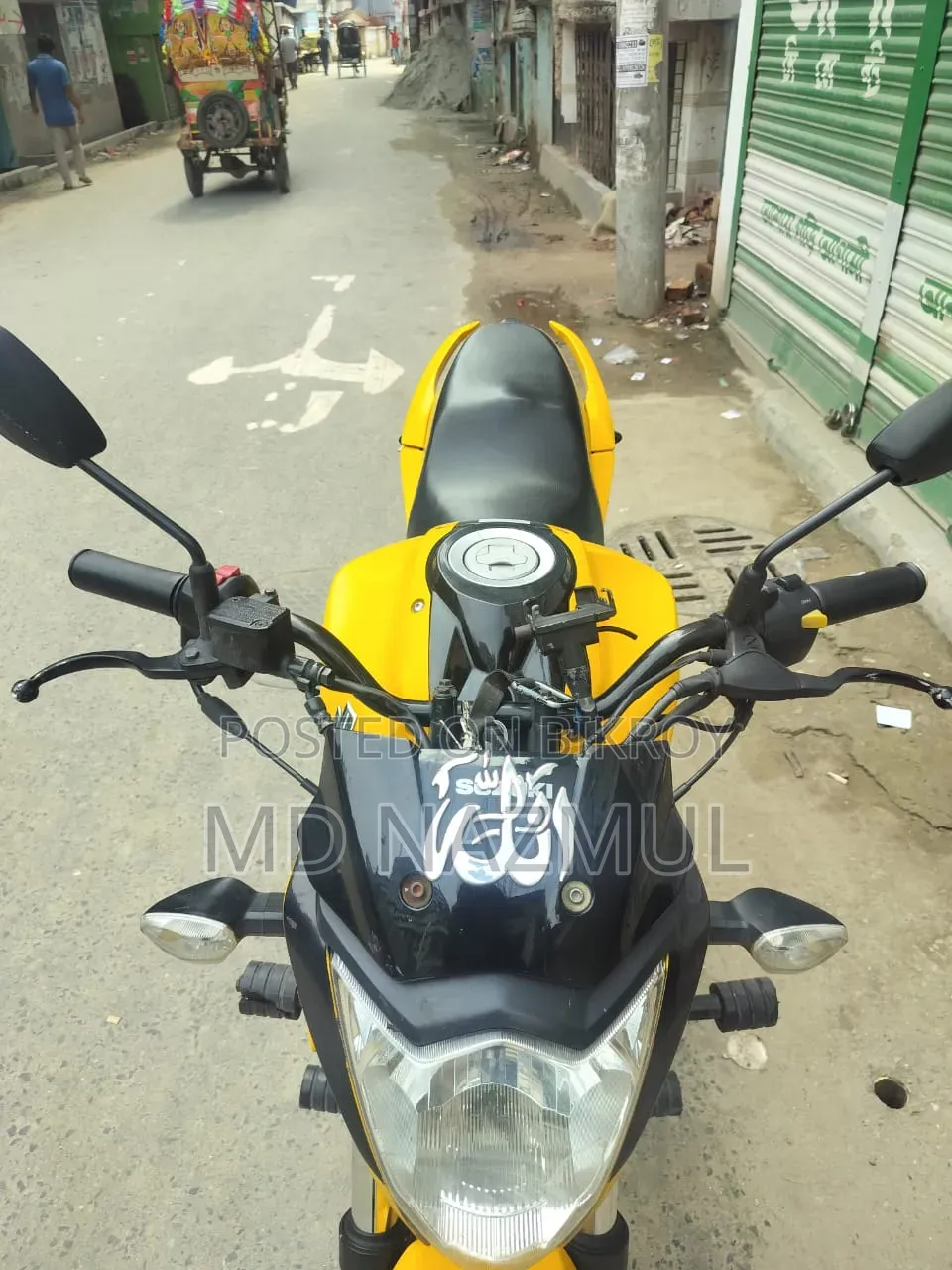 Suzuki Gixxer 2023 Yellow