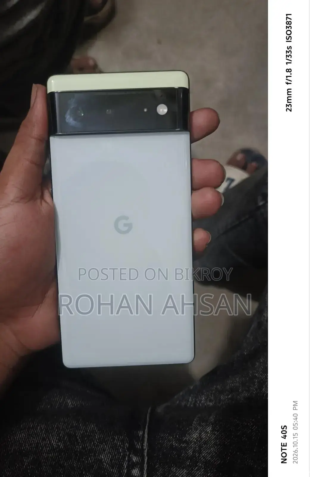 Google Pixel 6 128 GB White