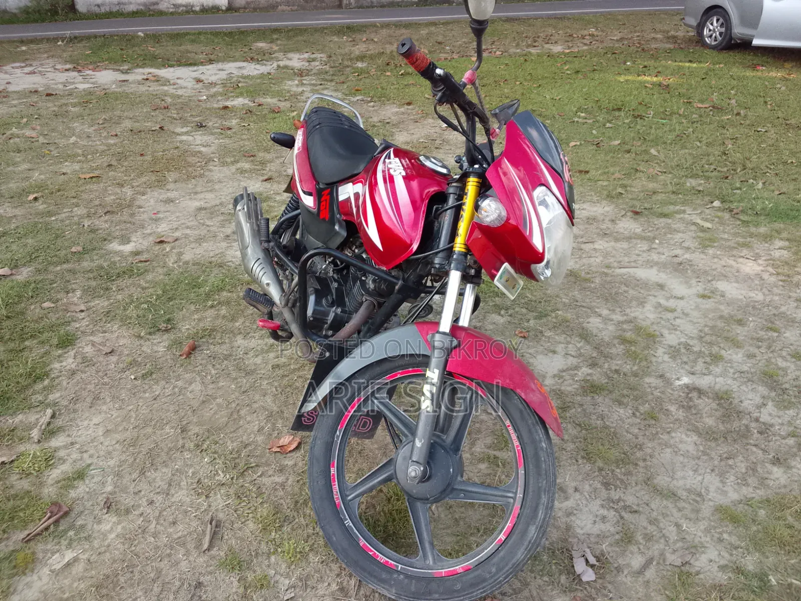 TVS Metro 2017 Red