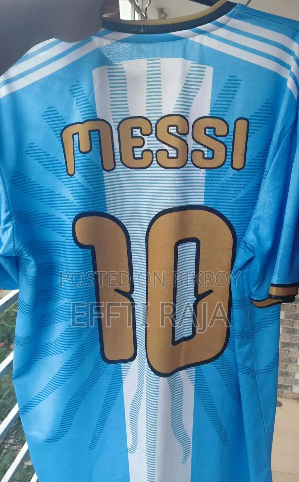 Messi Farewell Jersey (Player Edition+ Unused)