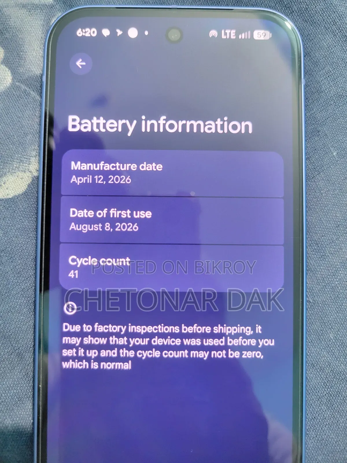 Google Pixel 10a 256 GB Purple
