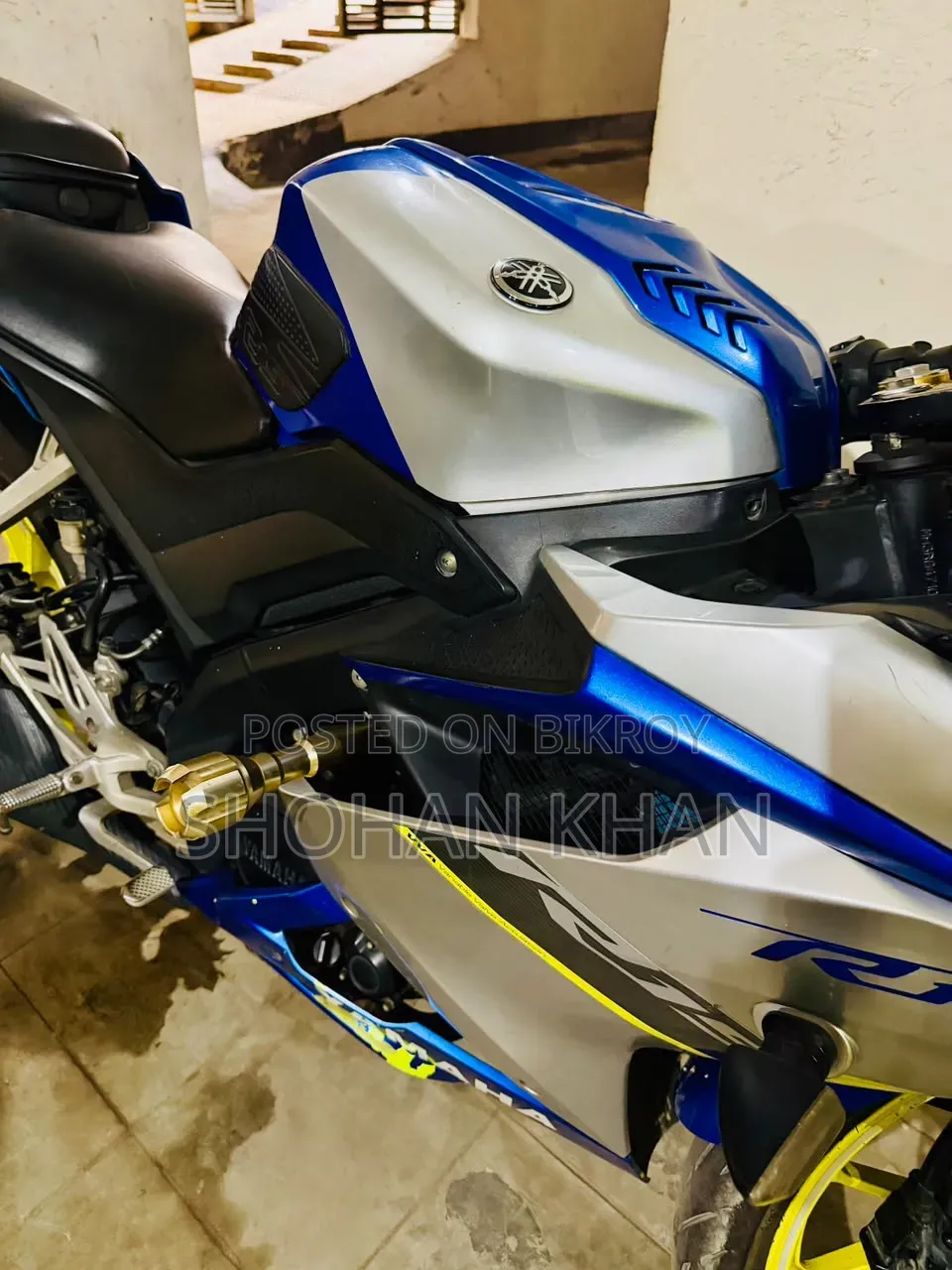 Yamaha R15 V3 2021 Silver