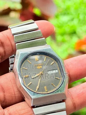 Rare Octagon Shape Seiko 5 Automatic Watch for Sale