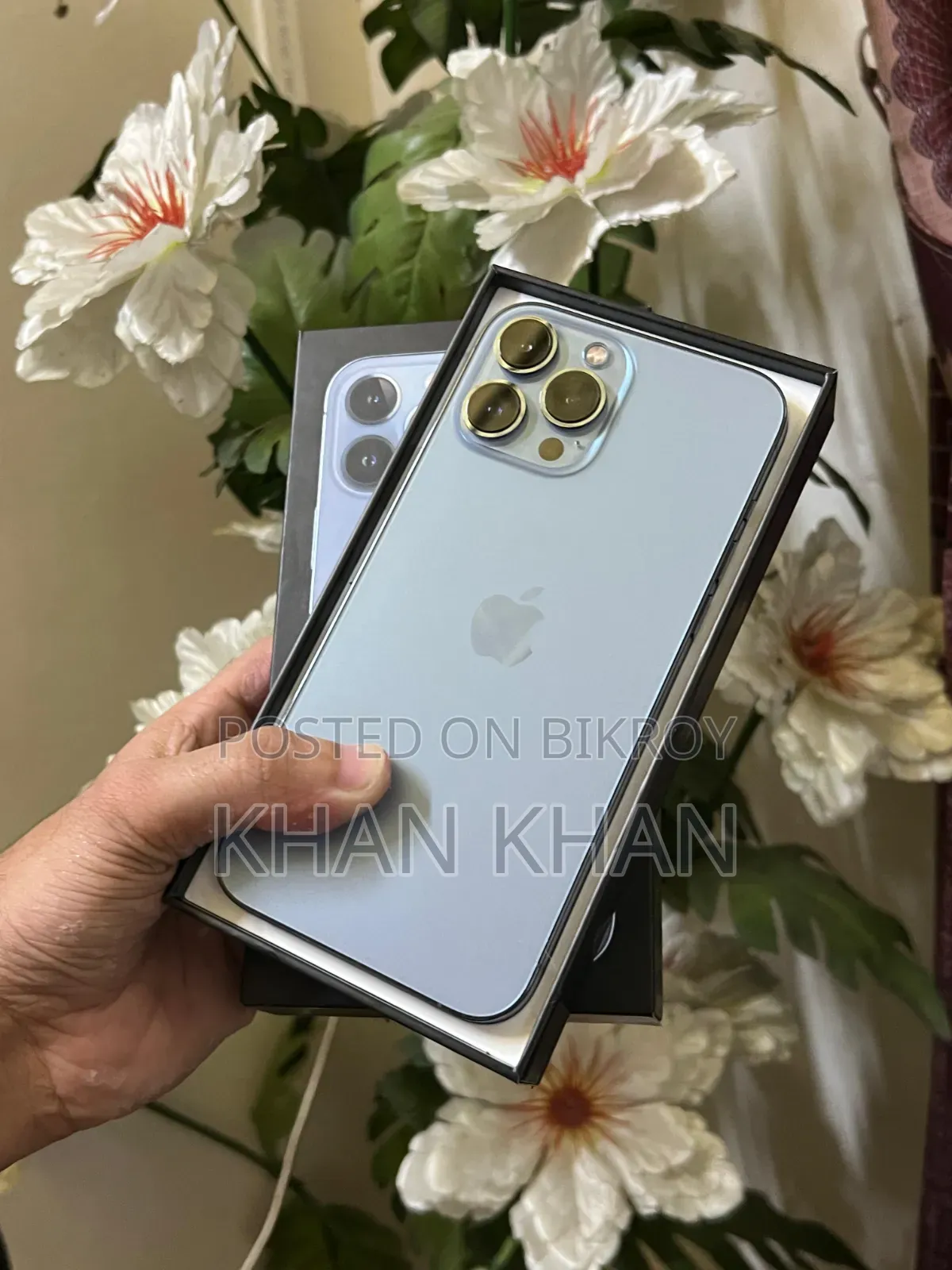 অ্যাপল আইফোন ১৩ প্রো ম্যাক্স ১২৮ জিবি নীল
