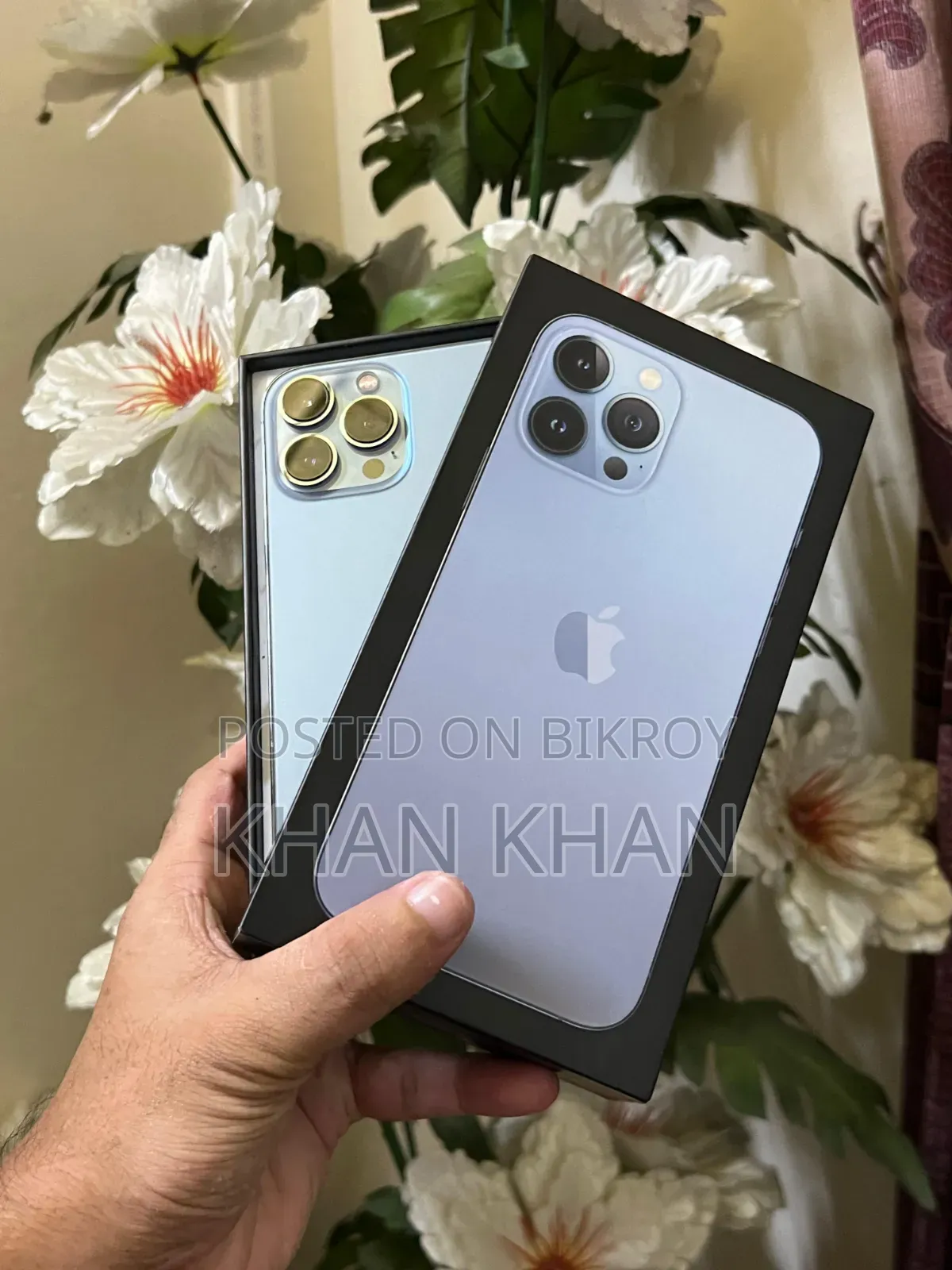 অ্যাপল আইফোন ১৩ প্রো ম্যাক্স ১২৮ জিবি নীল
