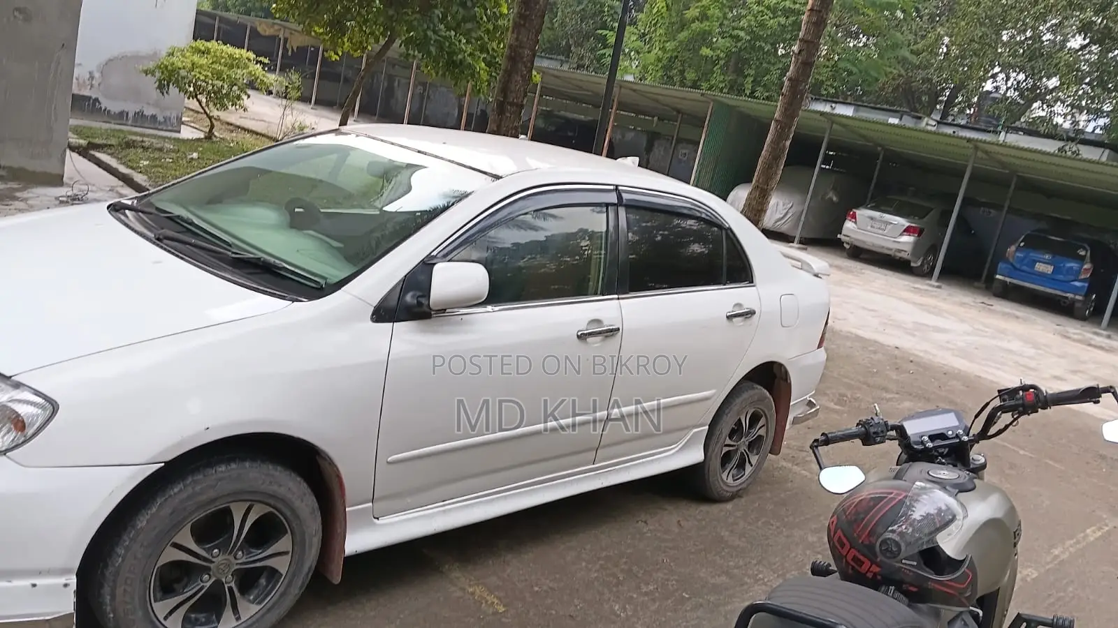 টয়োটা করোলা সেডান ২০০৩ হোয়াইট