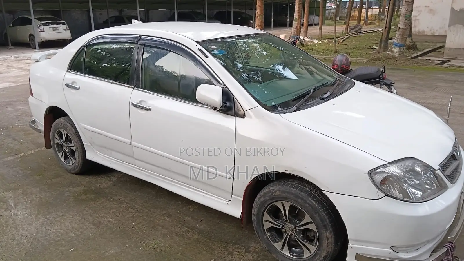 টয়োটা করোলা সেডান ২০০৩ হোয়াইট