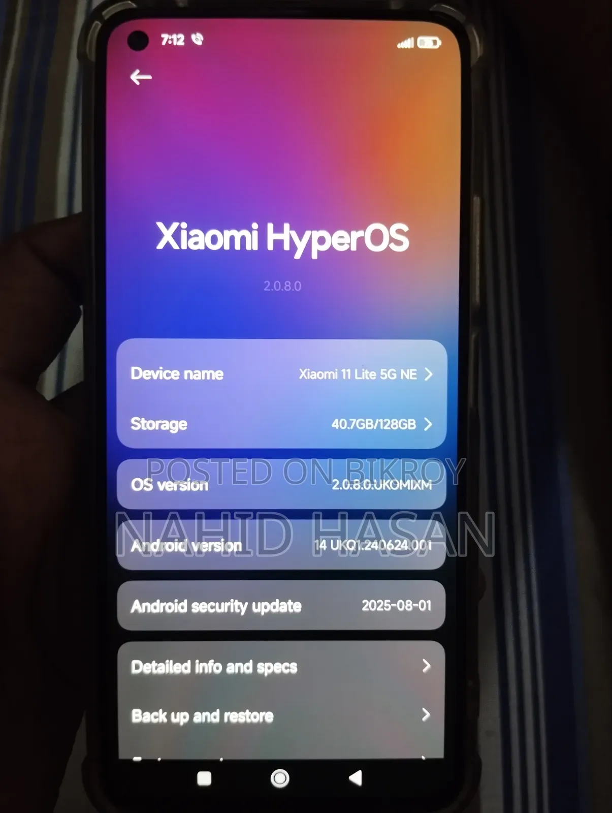 Xiaomi 11 Lite 5G NE 128 GB Black